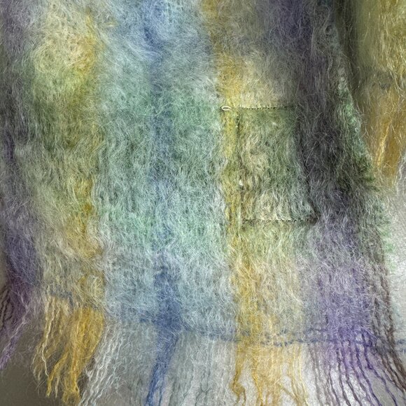 Scotland Mohair Scarf Unisex - Picture 3 of 4